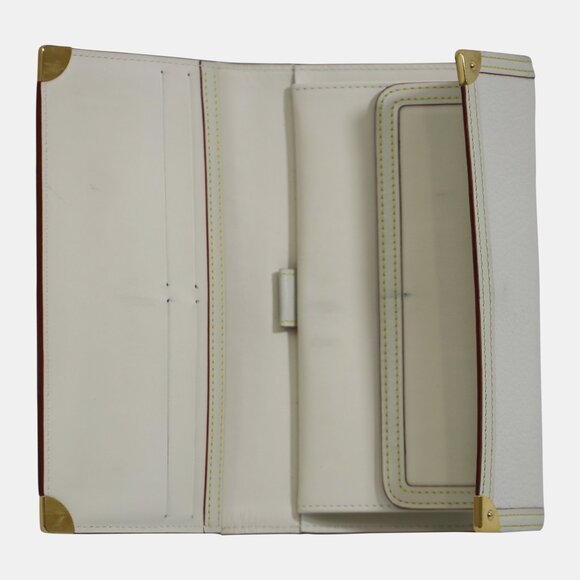 Louis Vuitton Vintage 2003 Continental Wallet – White Leather - Picture 2 of 6